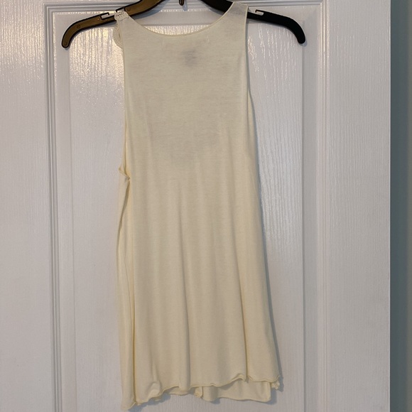 Y2K Max Studio crochet cut out swing tank tunic. S - Picture 4 of 9